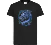 Детская футболка Water dragon Черный фото