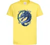 Детская футболка Water dragon Лимонный фото
