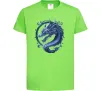 Детская футболка Water dragon Лаймовый фото