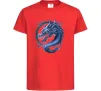 Детская футболка Water dragon Красный фото