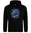 Женская толстовка (худи) Water dragon Черный фото