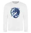 Свитшот Water dragon Белый фото