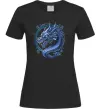 Женская футболка Water dragon Черный фото