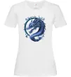 Женская футболка Water dragon Белый фото