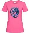 Женская футболка Water dragon Ярко-розовый фото