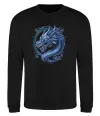 Свитшот Water dragon Черный фото
