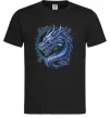 Мужская футболка Water dragon Черный фото