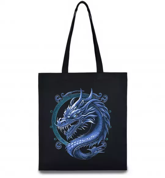 Эко-сумка Water dragon Черный фото