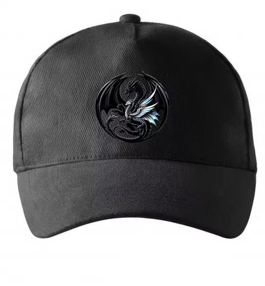 Кепка Дракони коло Чорний фото