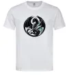 Мужская футболка Дракони коло Белый фото