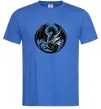 Мужская футболка Дракони коло Ярко-синий фото