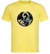 Мужская футболка Дракони коло Лимонный фото