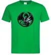 Мужская футболка Дракони коло Зеленый фото