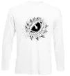 Лонгслив Dragon eye Белый фото