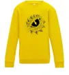 Детский Свитшот Dragon eye Солнечно желтый фото