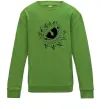 Детский Свитшот Dragon eye Лаймовый фото