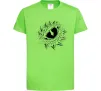 Детская футболка Dragon eye Лаймовый фото