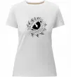 Жіноча преміум футболка Dragon eye Білий фото