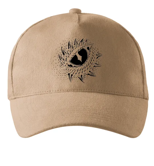 Кепка Dragon eye Песочный фото
