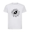 Дитяча футболка Dragon eye Білий фото