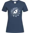 Жіноча футболка Dragon eye Темно-синій Жіноча футболка Dragon eye Темно-синій фото