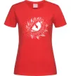 Жіноча футболка Dragon eye Червоний Жіноча футболка Dragon eye Червоний фото