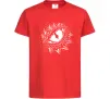 Детская футболка Dragon eye Красный фото