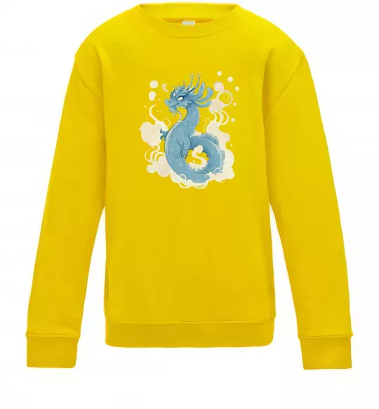 Детский Свитшот Air dragon Солнечно желтый фото