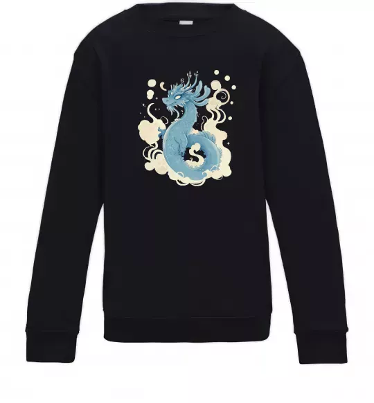 Детский Свитшот Air dragon Черный фото