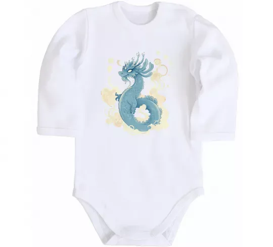 Детский боди Air dragon Белый фото