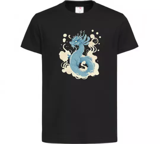 Дитяча футболка Air dragon Чорний фото