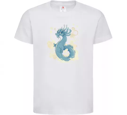 Дитяча футболка Air dragon Білий фото