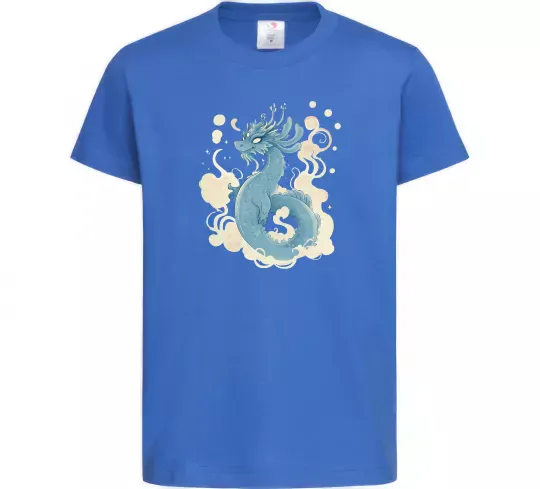 Дитяча футболка Air dragon Яскраво-синій фото