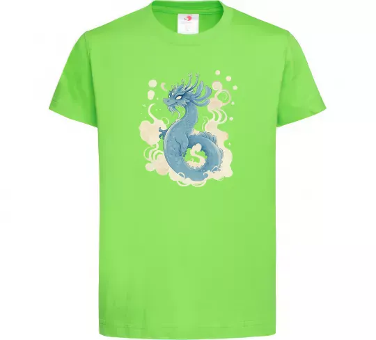 Дитяча футболка Air dragon Лаймовий фото