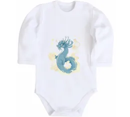 Дитячий бодік Air dragon Білий фото