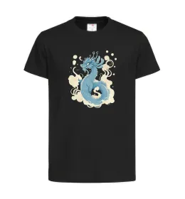 Дитяча футболка Air dragon Чорний фото