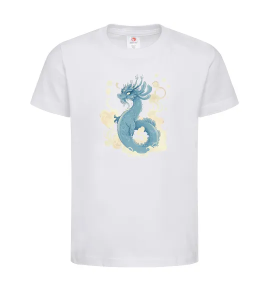 Дитяча футболка Air dragon Білий фото