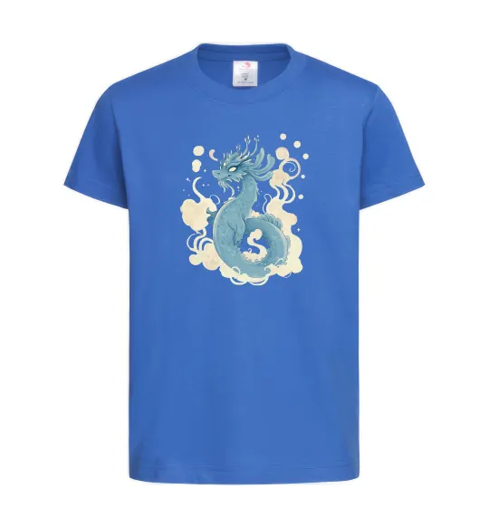 Дитяча футболка Air dragon Яскраво-синій фото