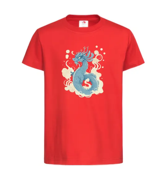 Дитяча футболка Air dragon Червоний фото