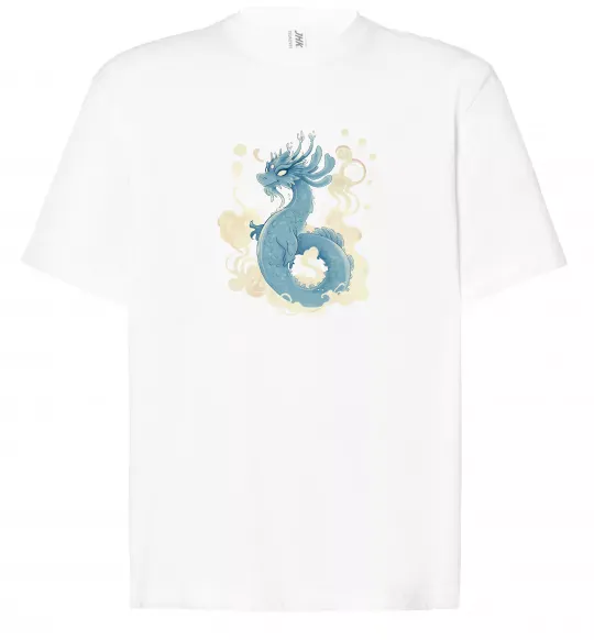 Футболка Оверсайз Air dragon Белый фото