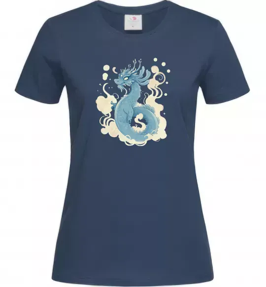 Жіноча футболка Air dragon Темно-синій фото