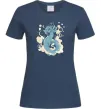 Жіноча футболка Air dragon Темно-синій фото