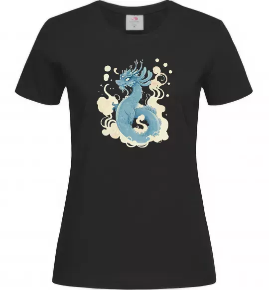 Жіноча футболка Air dragon Чорний фото