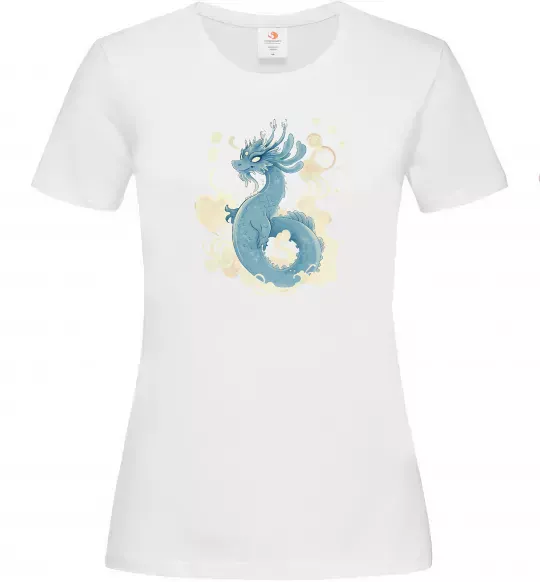 Жіноча футболка Air dragon Білий фото