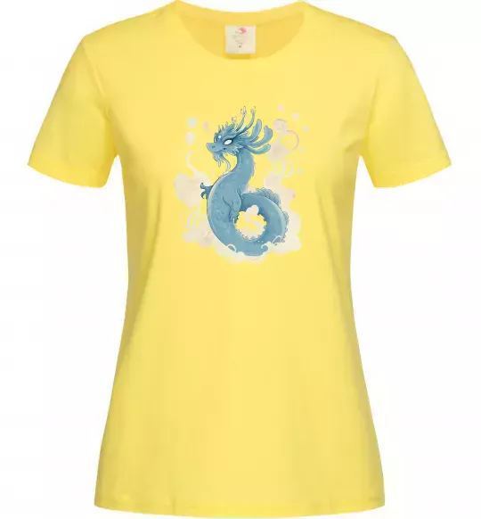Жіноча футболка Air dragon Лимонний фото