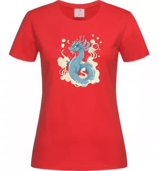 Жіноча футболка Air dragon Червоний фото
