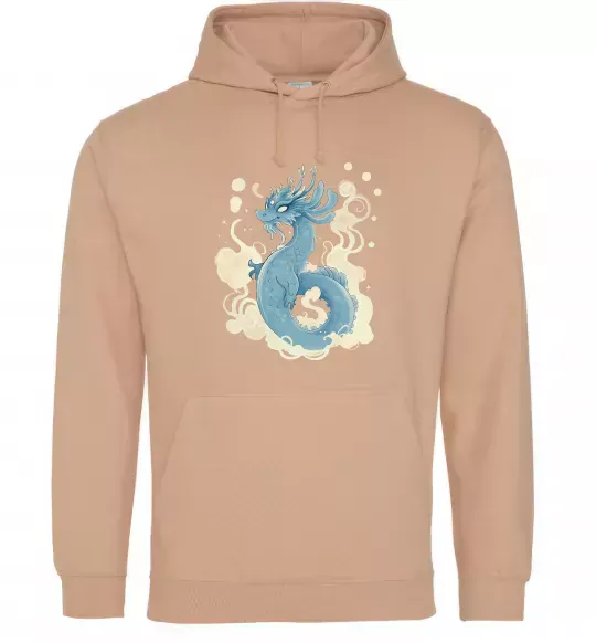 Чоловіча толстовка (худі) Air dragon Пісочний фото