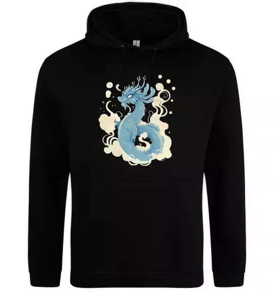 Жіноча толстовка (худі) Air dragon Чорний фото