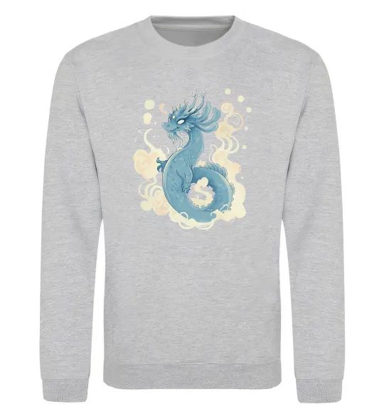 Свитшот Air dragon Серый меланж фото