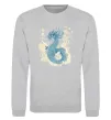 Свитшот Air dragon Серый меланж фото